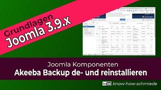 Joomla PlugIn deinstallieren  installieren - Joomla Grundlagen Beginner