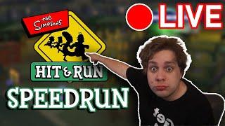 Speedrunning the hardest mod in The Simpsons Hit & Run  Frank Grimes Mod Speedrun