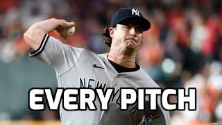 Every Pitch of Gerrit Coles Complete Game Shutout  July 10 2021