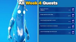 Fortnite All Week 4 Season Quests Guide - Chapter 3 Season 1