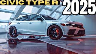 FINALLY 2025 Honda Civic Type R Revealed - This is SPORTY Design