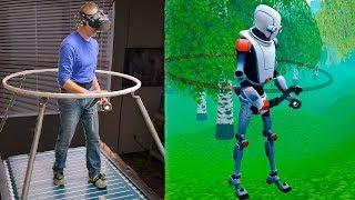 The Infinadeck Omnidirectional Treadmill - Smarter Every Day 192 VR Series