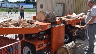 New Wood-Mizer two-way mobile log splitter FS500