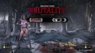 Mortal Kombat X - Mileena Ass Drop