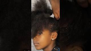 The Youngest Princess With Natural Hair Slaying #naturalhaircare