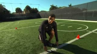 Linear Acceleration-Footwork Agility & Acceleration Series by IMG Academy 4 of 6