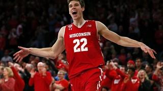 Ethan Happ Dunk Highlights @ Wisconsin