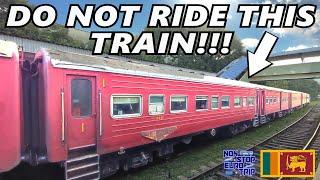 The WORLDS WORST Sleeper Train Sorry Sri Lanka