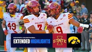 Iowa State vs. Iowa FULL HIGHLIGHTS  B1G on CBS  College Football