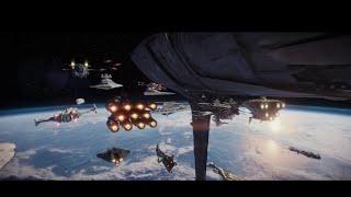 Rogue One A Star Wars Story - Space & Aerial Battle of Scarif Supercut