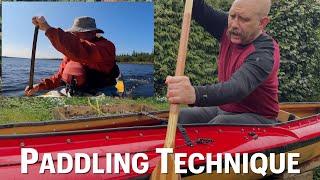 Finding Your Most Powerful & Efficient Canoe Tripping Paddle Stroke