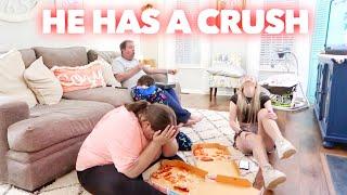 HE HAS A CRUSH  Family 5 Vlogs