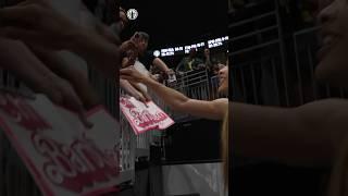 Chicago Sky postgame interaction with fans in Seattle