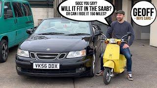 Buying a 2006 Saab 9-3 Convertible with 170000 miles - Featuring a Honda Melody and Daihatsu HiJet