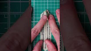 Making an Origami Snake with a Dollar Bill Baidu #snake #dollarbillorigami