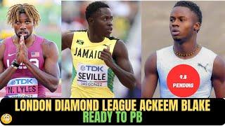 London Diamond League Ackeem Blake Could Be Jamaicas Dark Horse in the Olympics