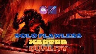 Solo Flawless MASTER Duality - Prismatic Warlock