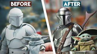 Painting The Mandalorian Premium Format™ Figure  Behind the Scenes