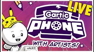 Gartic Phone With Artists and Friends