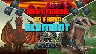 ARK Fjordur  How To FARM ELEMENT  4 Best Ways  Mini Guide