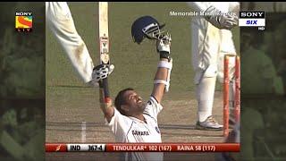 Sachin Tendulkar 203 vs Sri Lanka 2nd Test 2010 at Colombo SSC *HD*