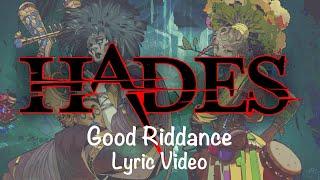 Hades - Good Riddance Lyric Video EurydiceOrpheusDuet