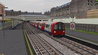 OpenBVE - Jubilee Line  - Stratford to West Hampstead Phase 3