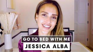 Jessica Albas Nighttime Skincare Routine  Go To Bed With Me  Harpers BAZAAR