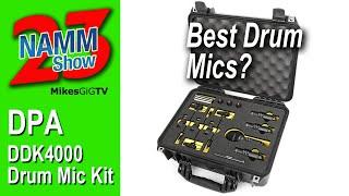 DPA Microphones DDK4000 Drum Microphone Kit at NAMM 2023  MikesGigTV