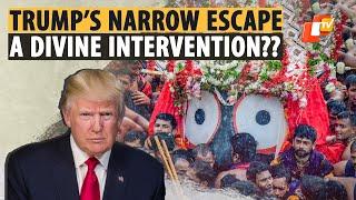 Rath Yatra 2024  Firing On Donald Trump  ‘Lord Jagannath Saved Trump’s Life’  Divine Intervention