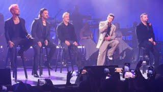 *NSYNC Reunion Performance Watch Justin Timberlake Surprise Crowd With Boy Band