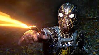 Spider-Man VS Electro Black Suit Fight  Spider-Man No Way Home  CLIP