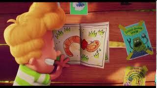 Captain Underpants Clip Sad Worm