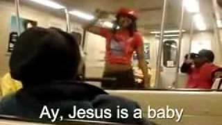 Crazy Subway Girl with Subtitles