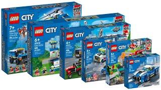 All LEGO City Police Sets 2022 CompilationCollection Speed Build