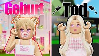 GEBURT bis TOD  von BARBIE  in BROOKHAVEN  Roblox Roleplay Story