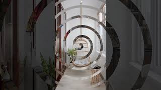 3d виз квартиры в стиле коричневых темных тонов  #дизайнинтерьера #дизайн #interior #interiordesign