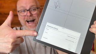 The Kindle Scribe - A REALLY helpful software update