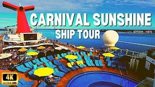 New Carnival Sunshine Full Ship Tour Deck By Deck - Ultimate Cruise Ship Tour 2023 ️ 