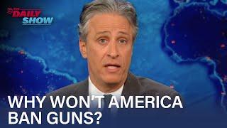 Jon Stewart on America’s Gun Problem & Dystopic Present  The Daily Show