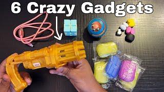 6 Technical  Crazy Gadgets Unboxing ft Bubble Gun