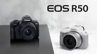 The Canon EOS R50 Mirrorless Camera