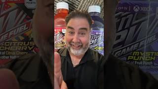 MTN DEW Game Fuel News Citrus Cherry and Mystic Punch #shorts