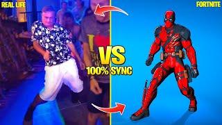 FORTNITE DANCES IN REAL LIFE My Dwang & Shimmy Wiggle Tiktok and Icon Series Dances