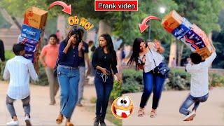 Most Viral Prank  Best Reaction Prank On Girls  Prank video  Funny Prank 2024