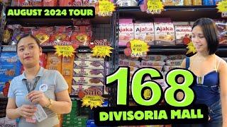 4K 168 DIVISORIA MALL TOUR - AUGUST 2024 TOUR