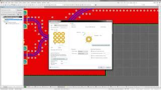 Altium Designer 14 - Regional Via Stitching