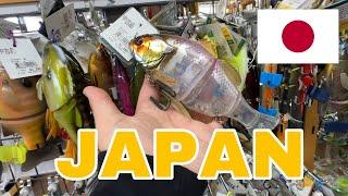 FINDING INSANE JDM LURES  EXPLORING A USED TACKLE STORE JAPAN
