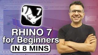 Rhino Beginner Tutorial  Getting Started with Rhino 7 for Architecture and Design ️8 minutes 2023