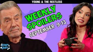 Young and the Restless Weekly Spoilers Sept 9-13 Victor Lies & Audra Plots Revenge #yr